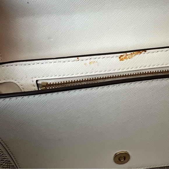 Tory Burch Ivory Small Robinson Embroidered Crossbody Bag - Picture 6 of 7